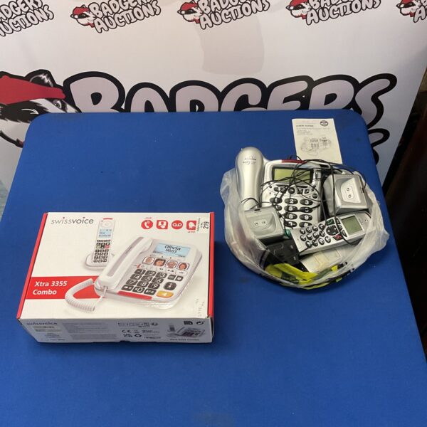 Swissvoice xtra 3355 combo landline phone with handsets.