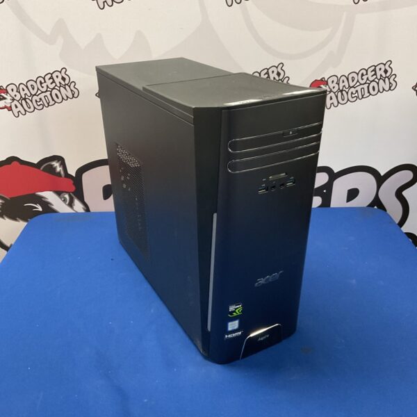 Acer Aspire T3-710 desktop PC tower in as-seen condition.