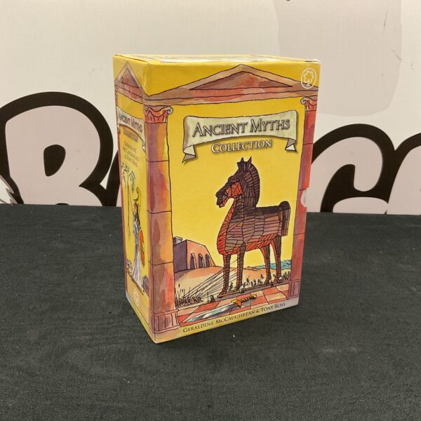 Front view of the Ancient Myths Collection boxed set.