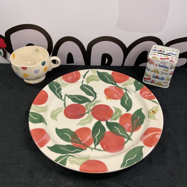 Red polka dot Emma Bridgewater mug for tea or coffee.