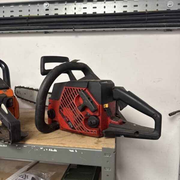 Jonsered 2041 petrol chainsaw in used condition.