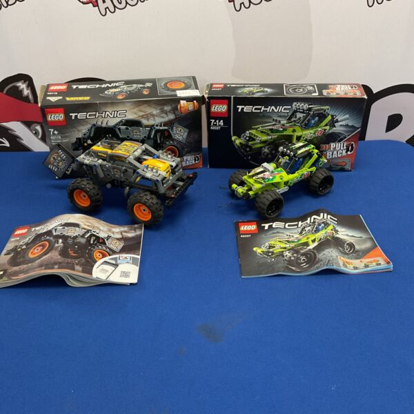 Lego Technic Monster Jam Max D 42027 building set in box.