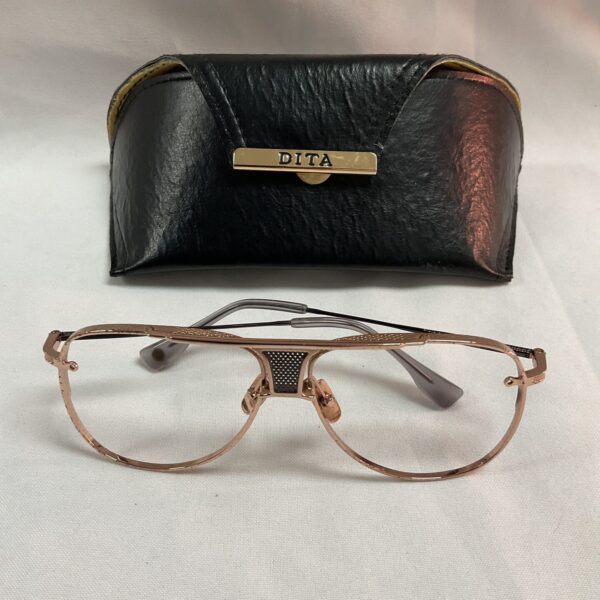 Dita glasses frames with case, luxury eyewear for men and women.