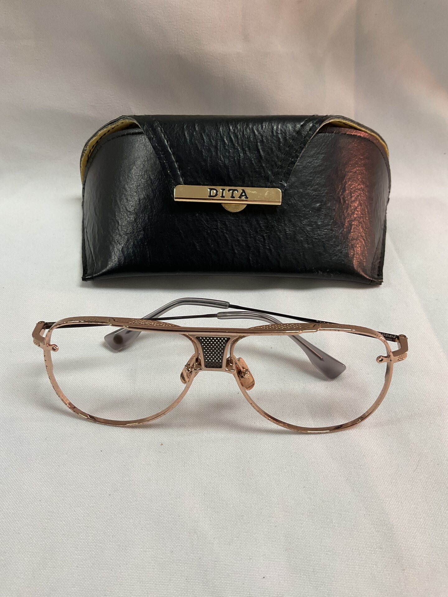 736 Pair of new dita glasses frames with case just need lenses