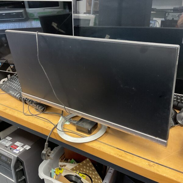 Front view of the Asus 4K widescreen LCD monitor.