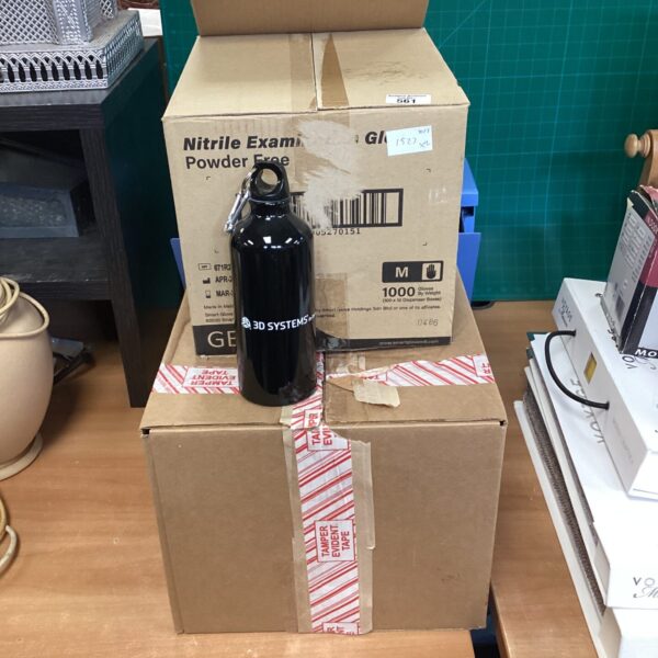 Lot of twenty-nine 3D Systems branded laboratory flasks.