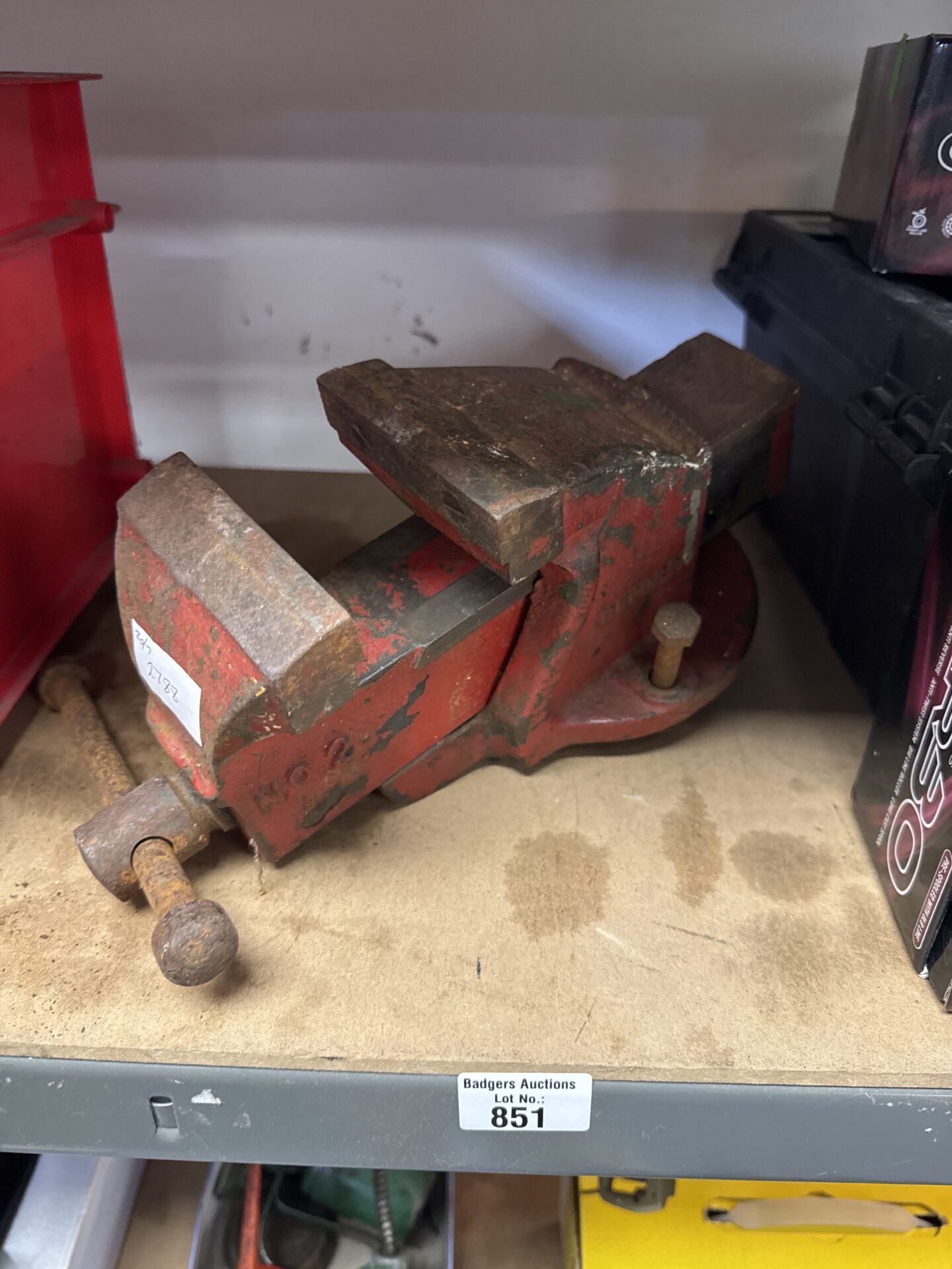 851 Record no2 medium bench vice
