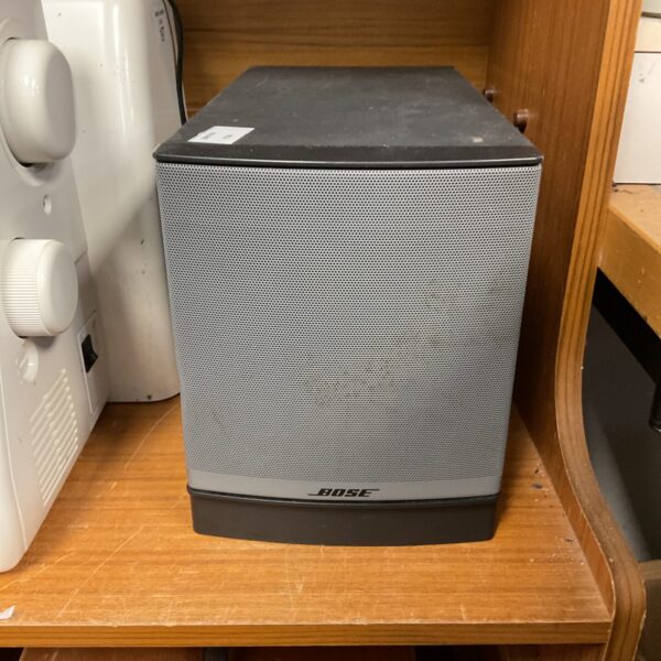 Bose Companion 3 Series II subwoofer for computer audio enhancement.