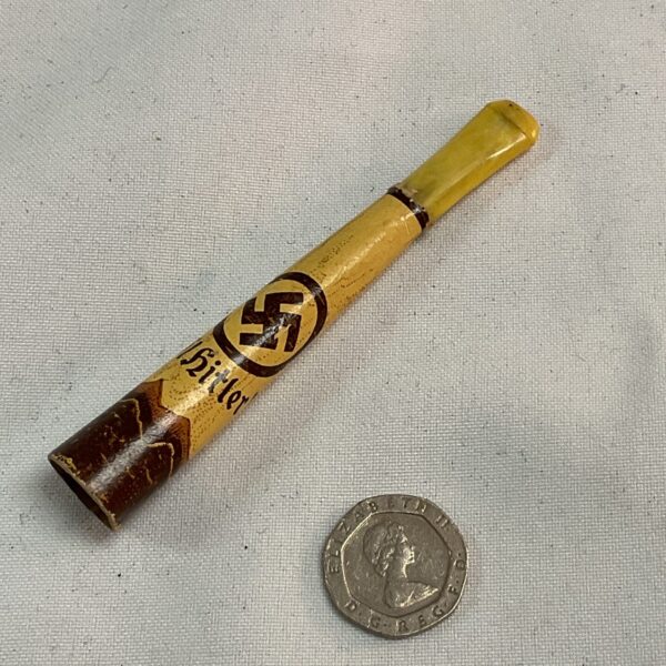 Vintage WWII German cardboard cheroot holder for cigars.