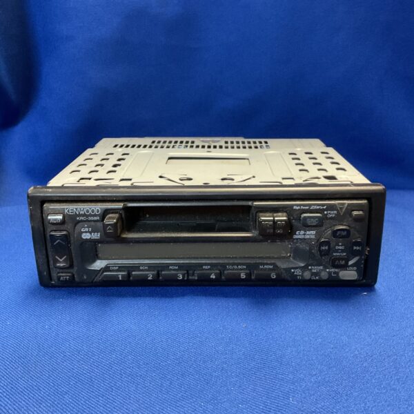 Vintage Kenwood KRC-358R car stereo cassette player radio