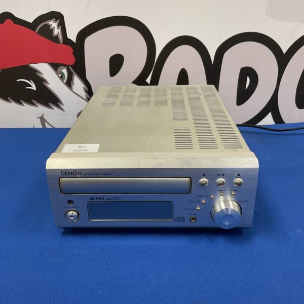 Silver Denon UD-M30 CD receiver, vintage audio equipment.
