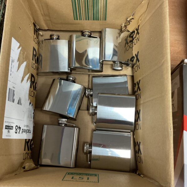 Vintage Solo flasks for laboratory use, a collectible scientific instrument.