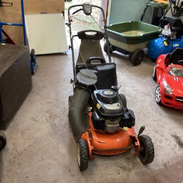 Husqvarna Autowalk petrol lawn mower in used condition.