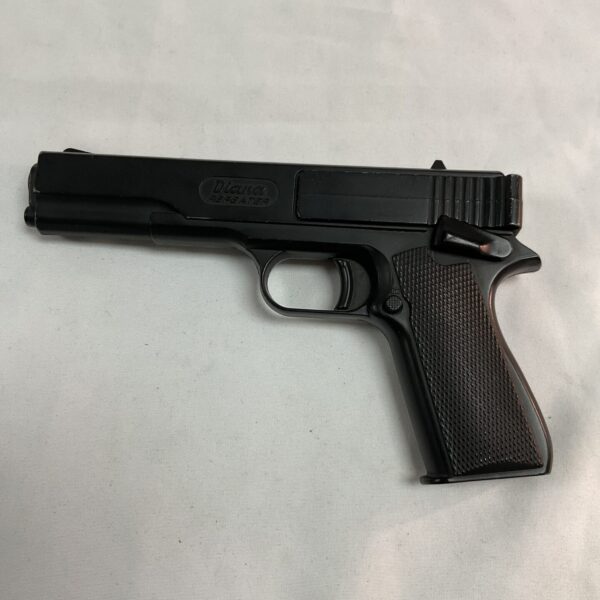 Vintage Diana repeater BB pistol, classic airgun collectible.