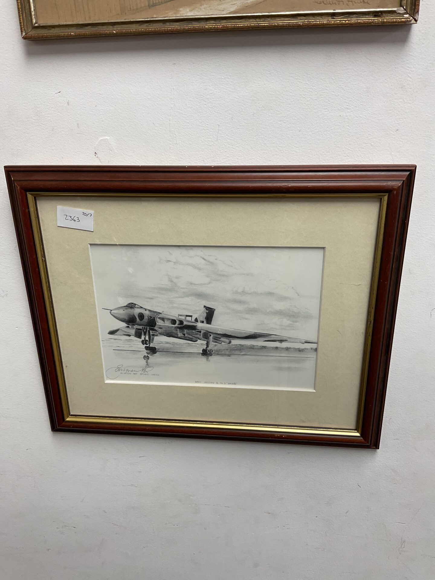 647 Aviation art studio Artist signed print of an avro vulcan b mk2 xh558 bomber