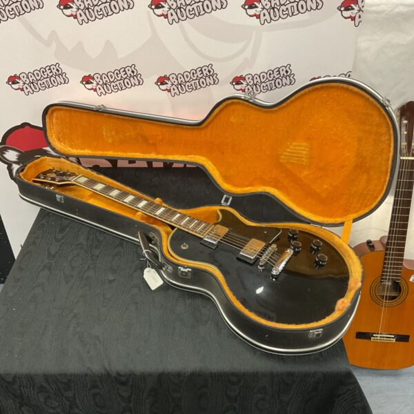 Vintage Kay electric guitar in a hard case.