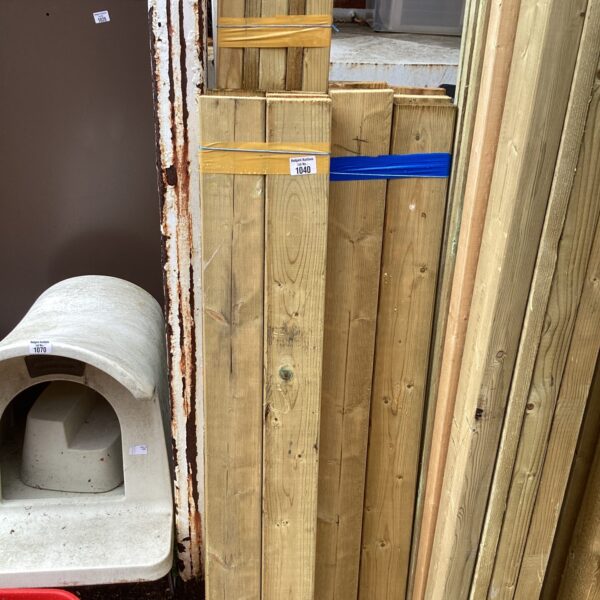 Stack of timber bundles, approximately 4ft long, for DIY projects.