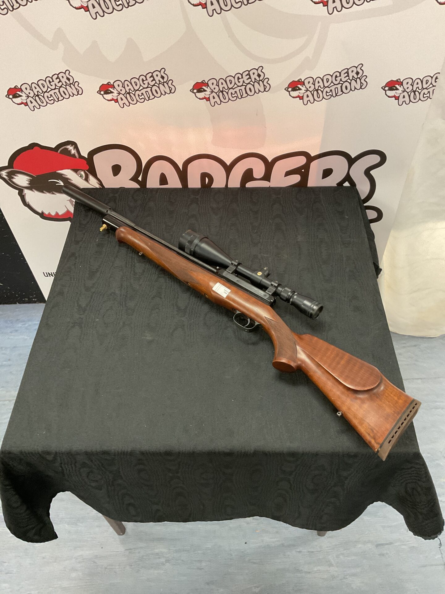 687 Rws excalibur precharged air rifle with scope