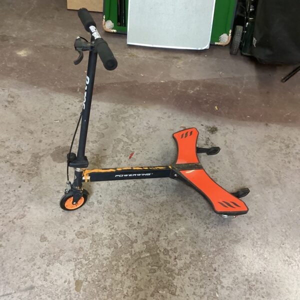 Vintage Power Wing scooter in used condition.