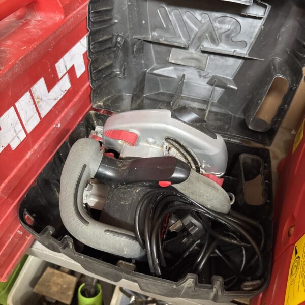 Vintage Skilsaw RCA circular saw in as-found condition, ideal for collectors.