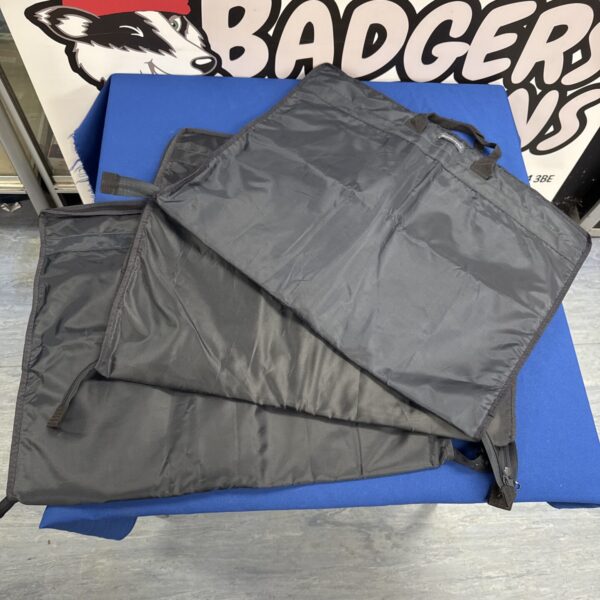 Lot of three new Suit Supply suit carry bags for travel.