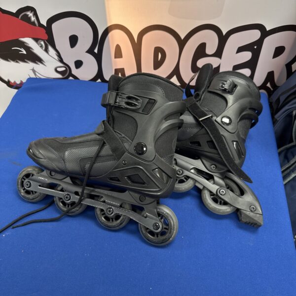 Size 12 SFR Air X-Pro 80 adult roller blades for inline skating.