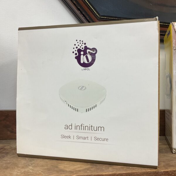 Hcfl ad infinitum access point, a sleek wireless network device.