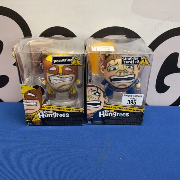 Two boxed Mga The Hangrees toys in original packaging.