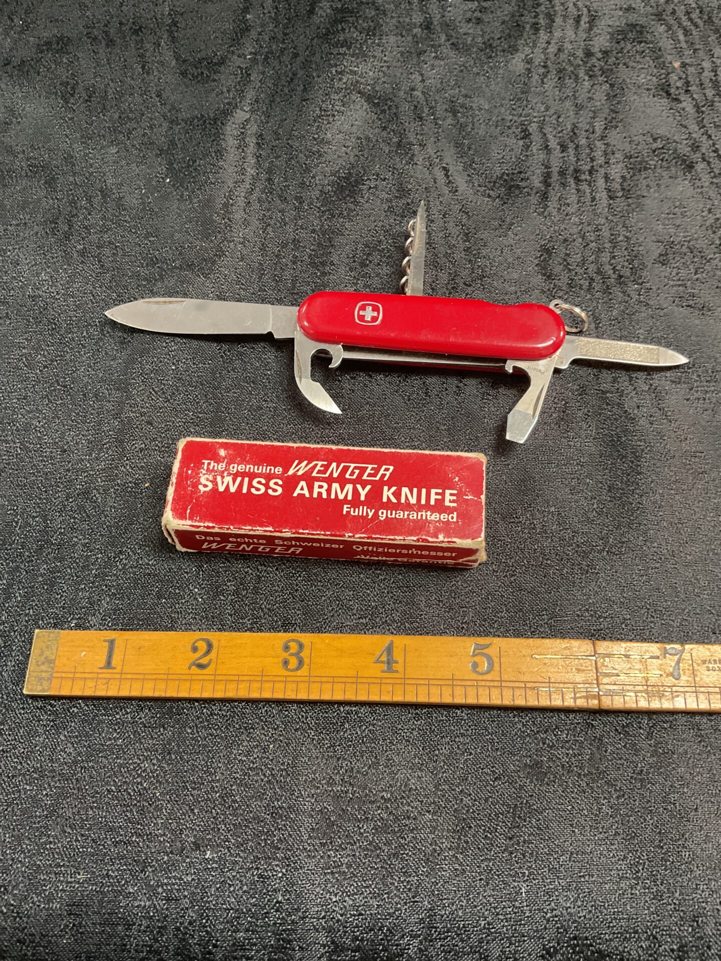 734 Original wenger Swiss Army knife in original box