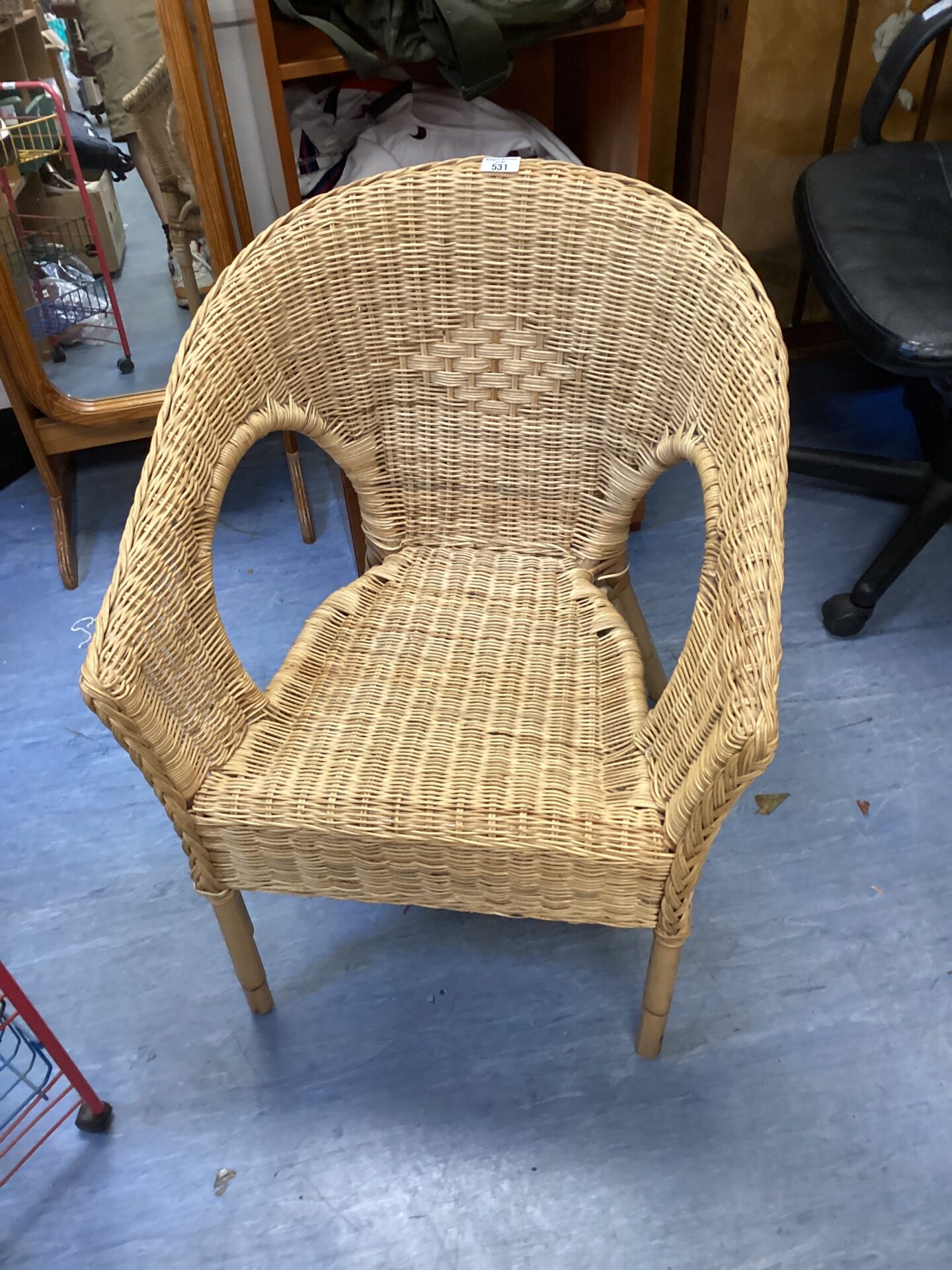 531 Wicker chair