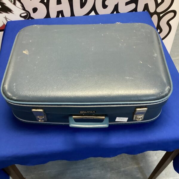 Vintage Spartan suitcase, a classic mid-century travel case.