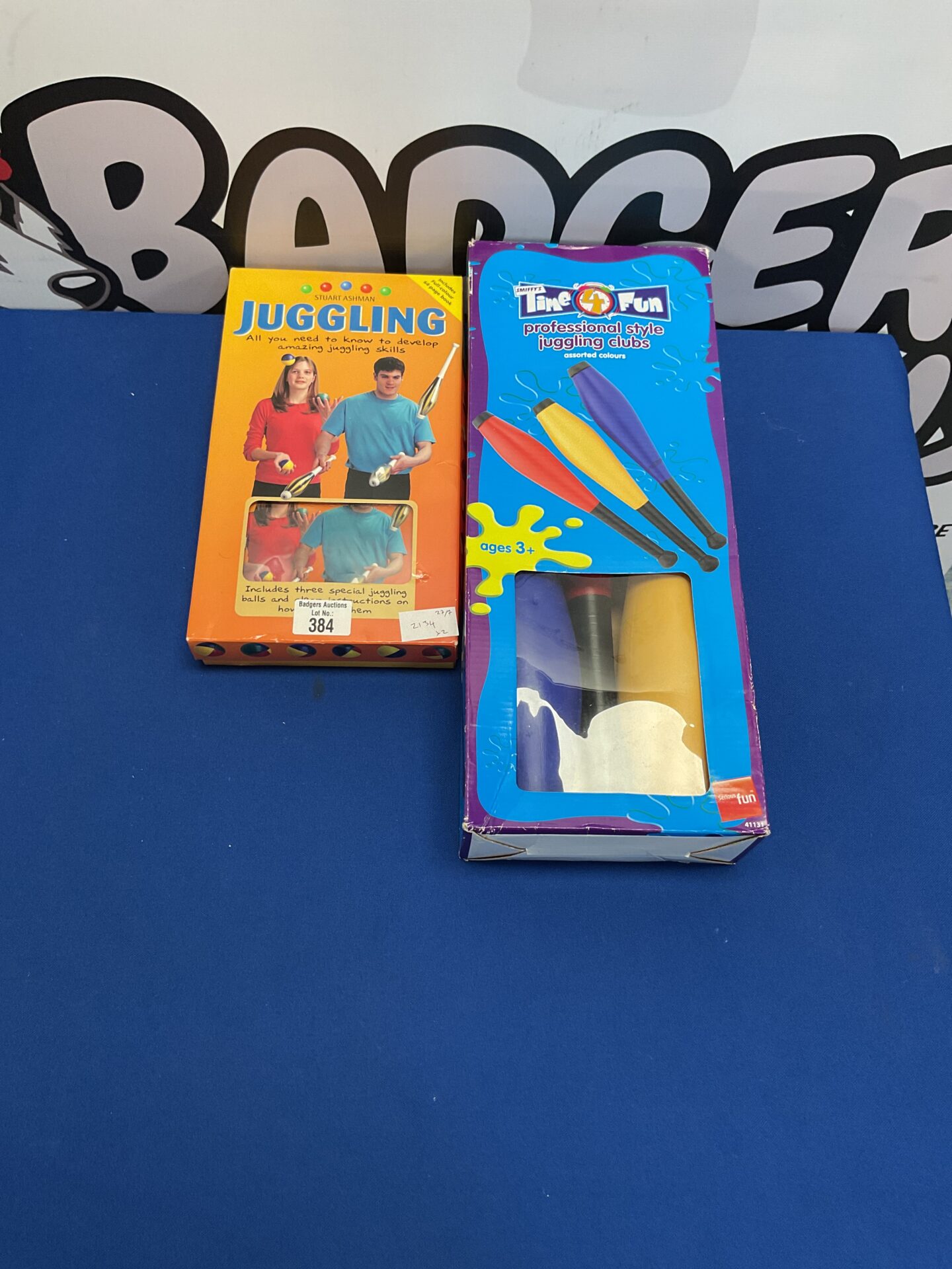 394 Two juggling games inc smiftys time4fun professional juggling clubs