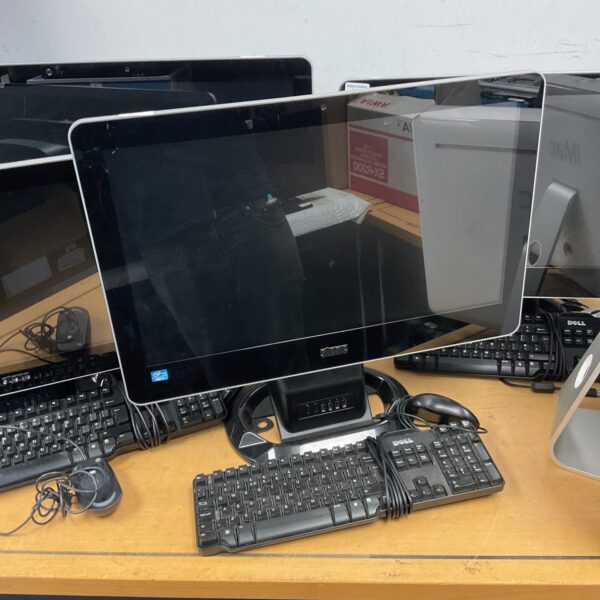 Stone Intel i3 all in one computer with keyboard and mouse.