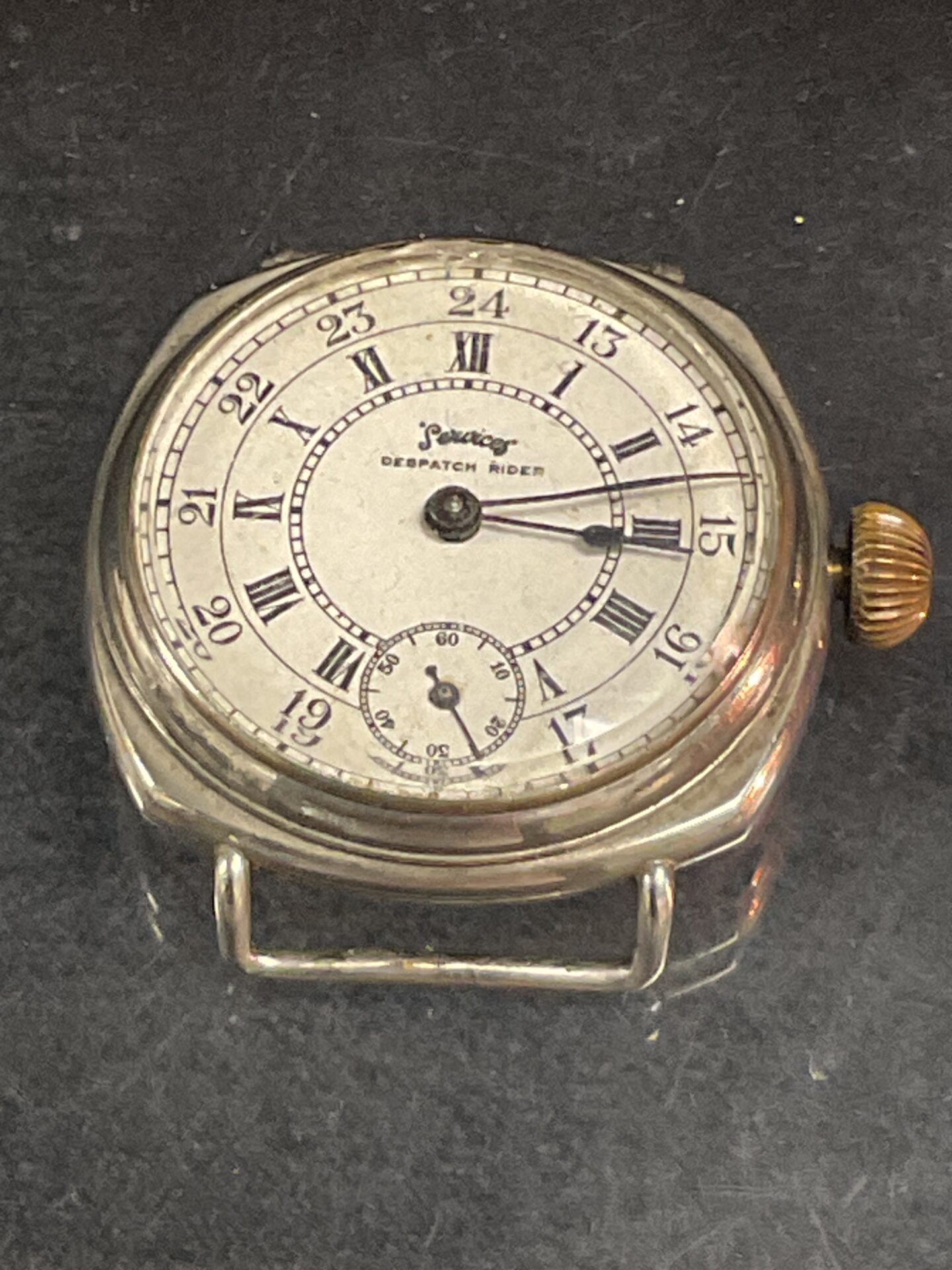 762 Services Dispatch Rider Wristwatch Circa 1930’s