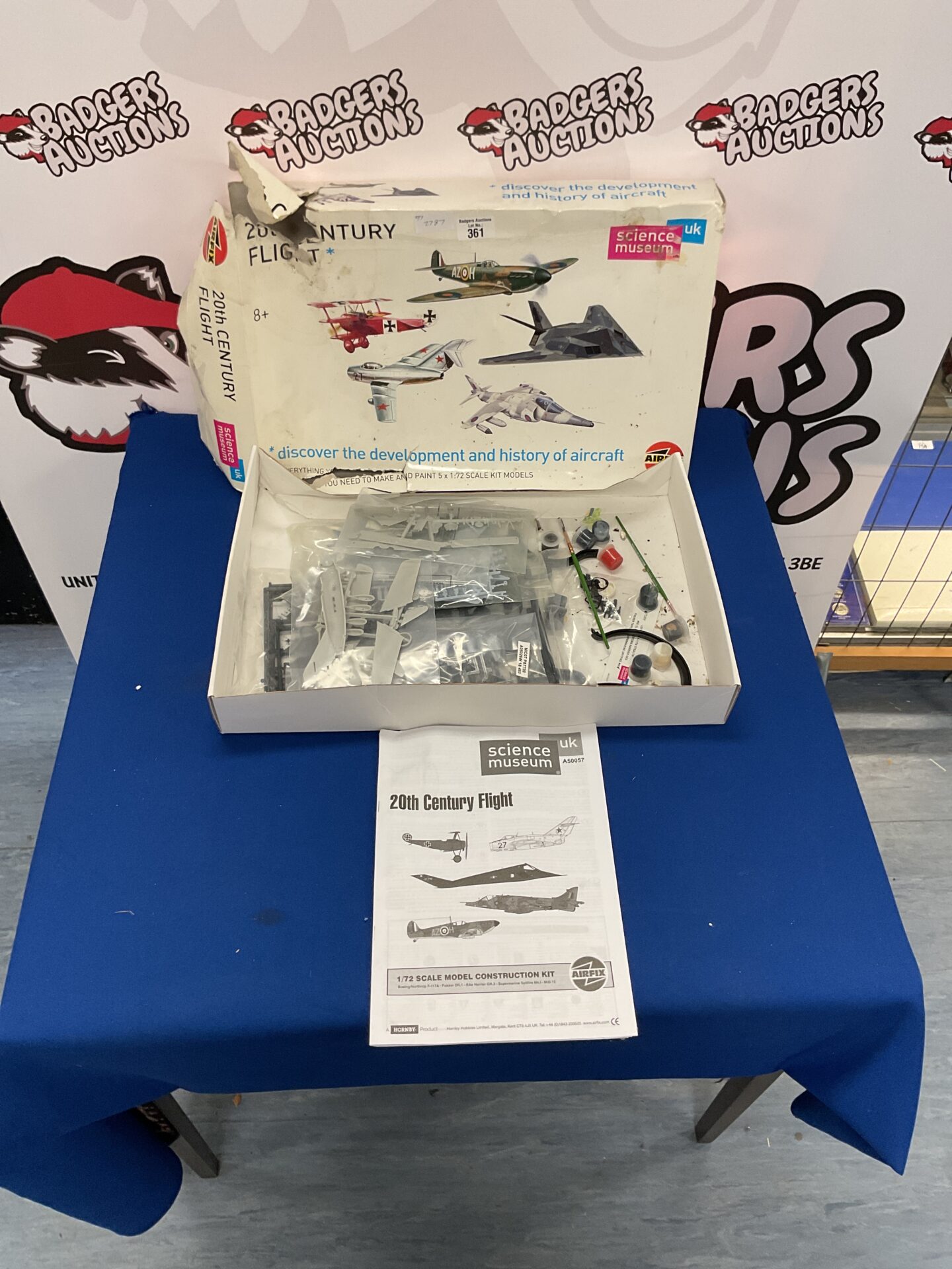 361 Airfix science museum 20th century flight set