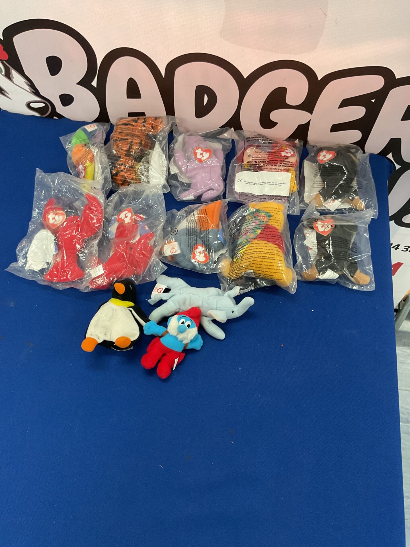 362 Collection of retro McDonalds ty beanie soft toys
