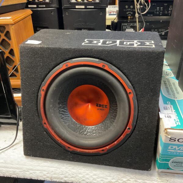 Edge Street ED510A car subwoofer speaker in used condition.