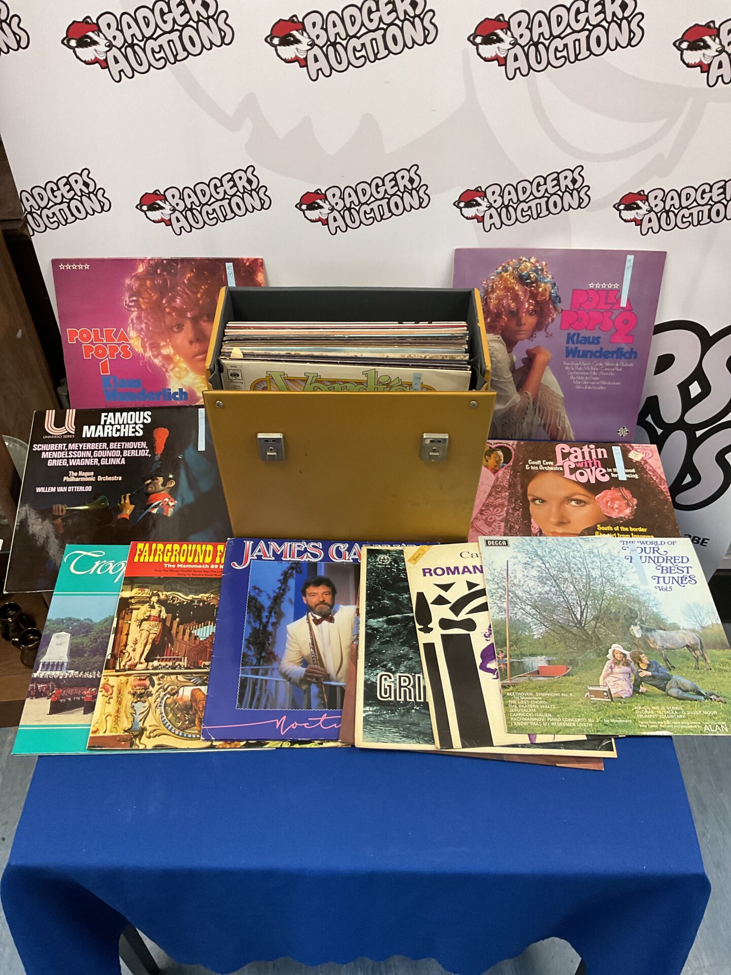 177 Case of 12” vinyl records