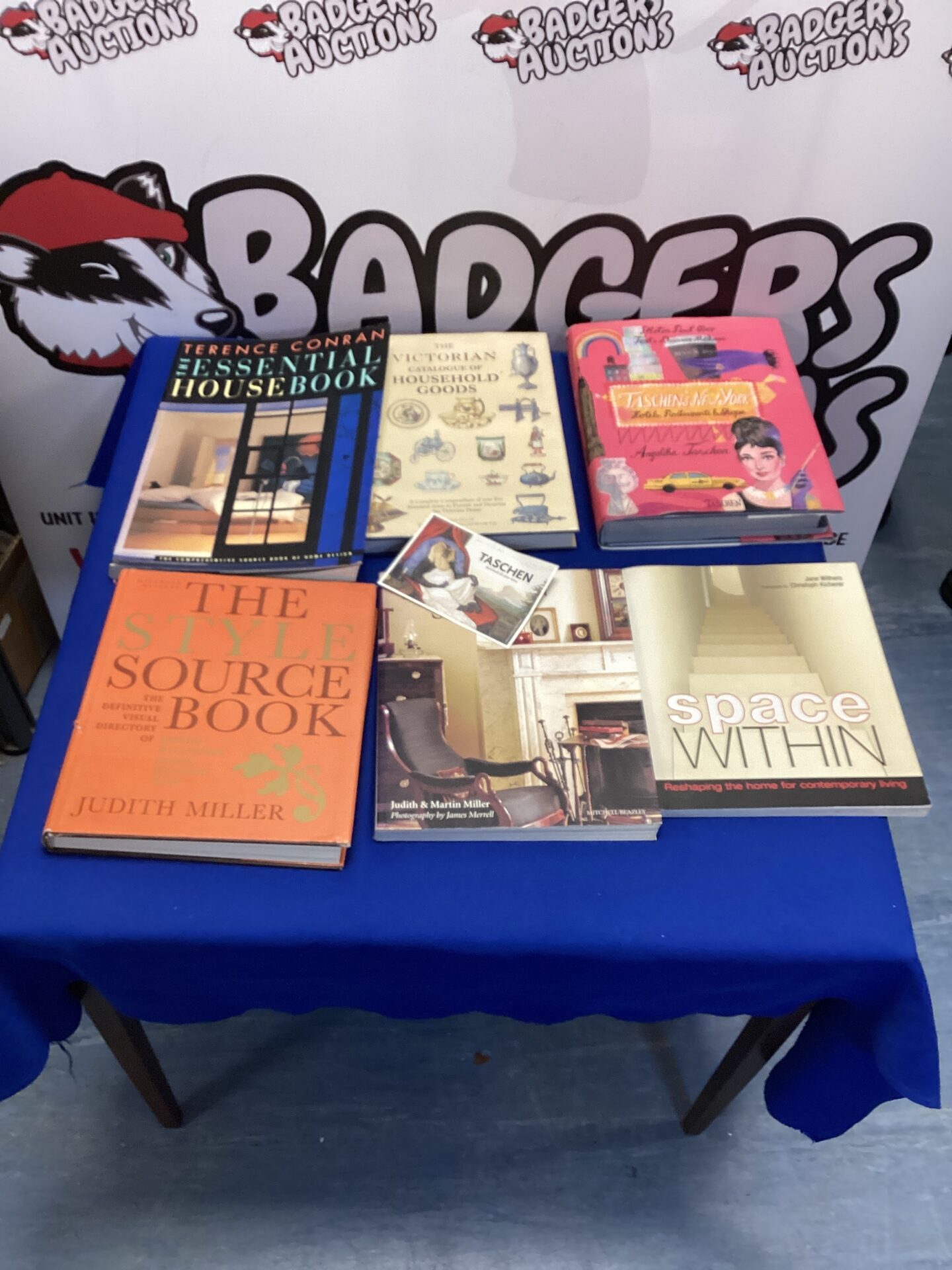512 Bag of artists & home design books