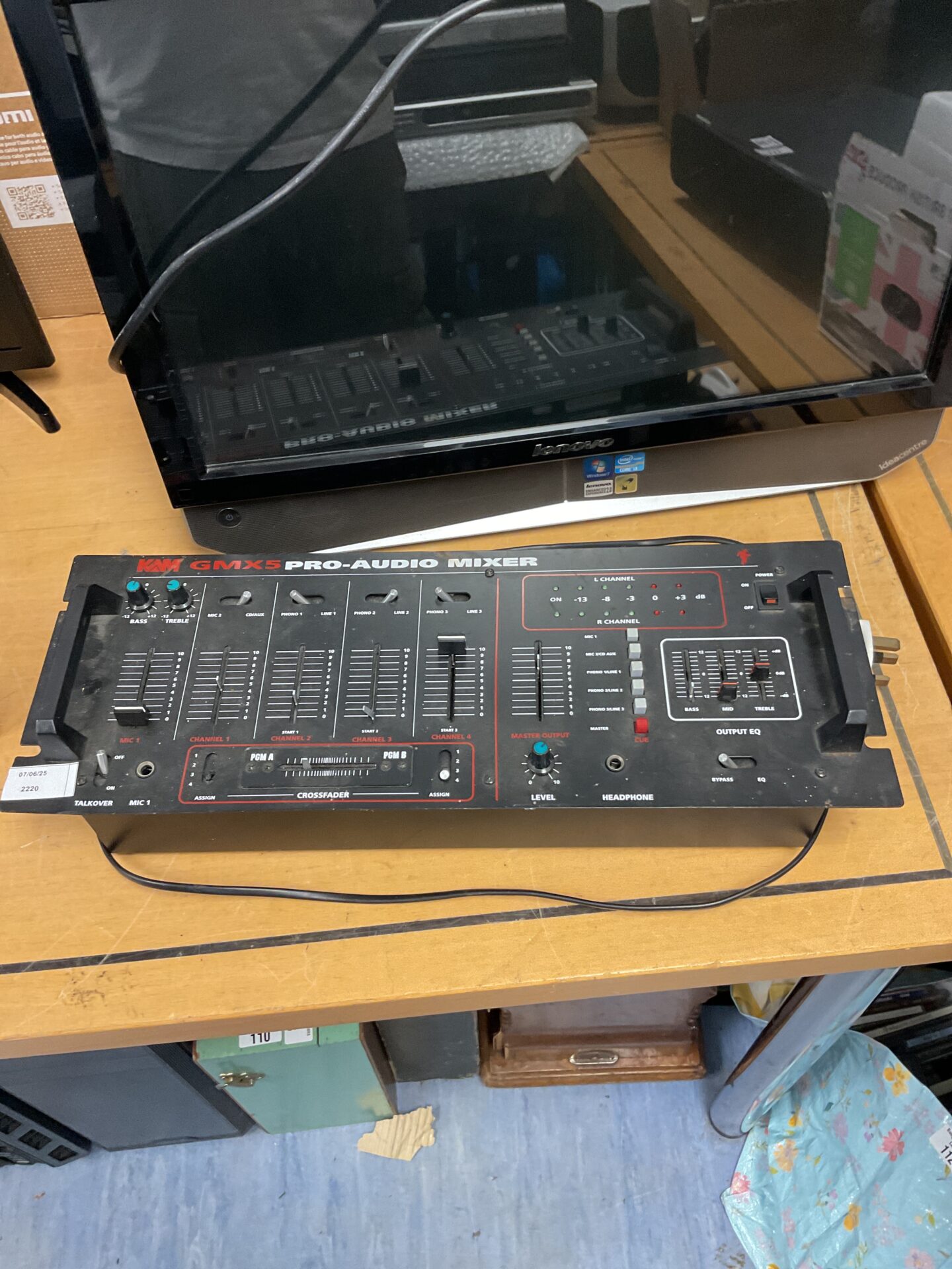 095 Kam gmx5 pro audio mixer