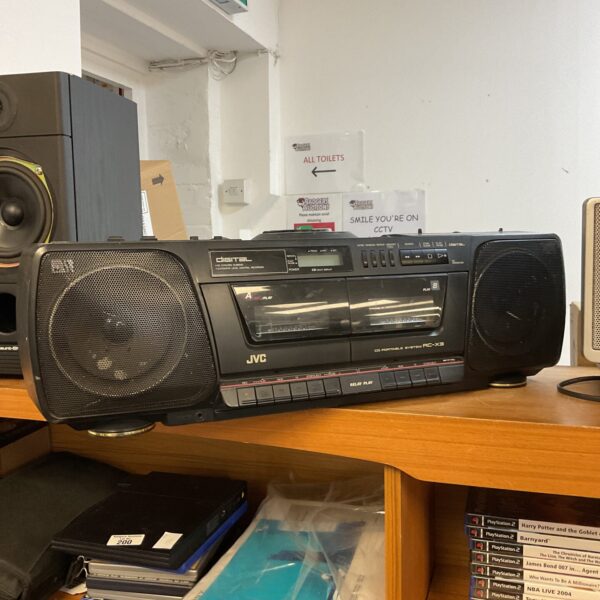 Vintage Jvc RC-X3 boombox cassette radio player