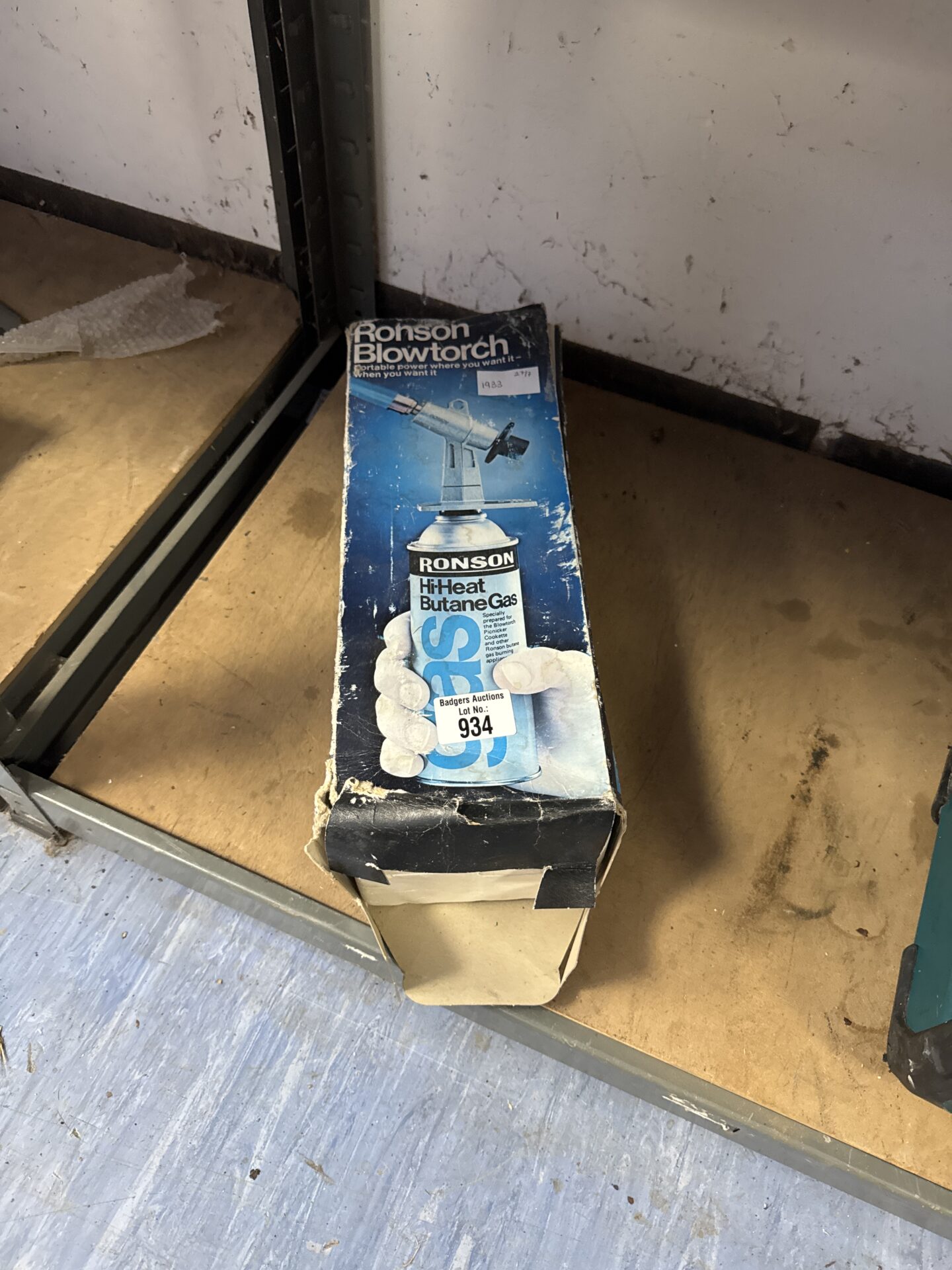 934 Ronson hi heat blowtorch