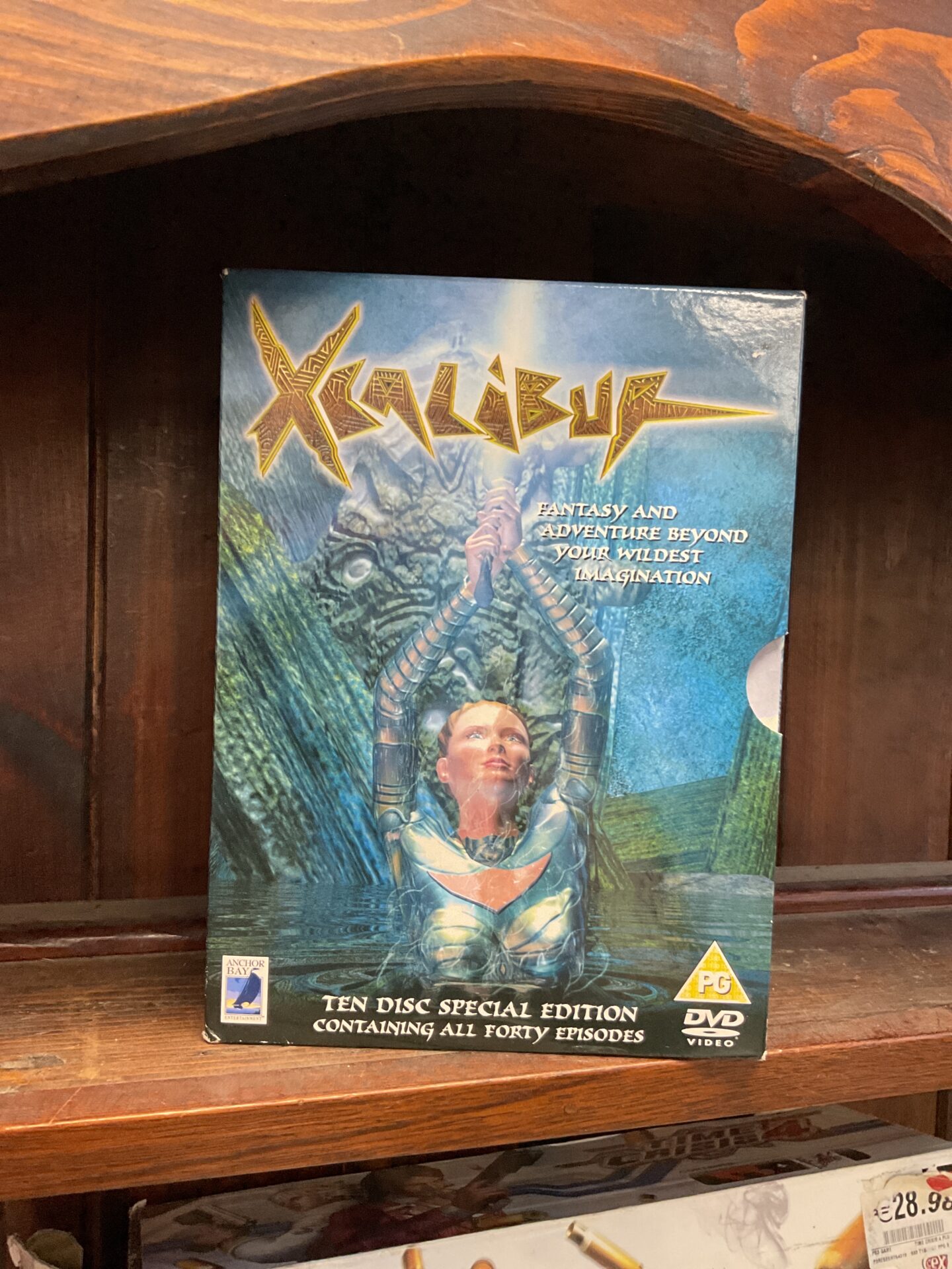 117 Xcalubur ten disc special edition dvd boxset