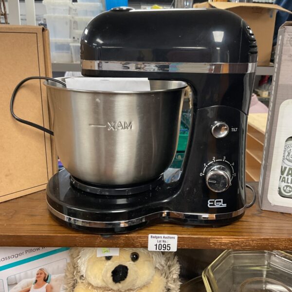 White EGL food mixer for kitchen use.