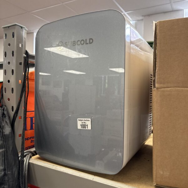 Subcold 12v DC mini fridge body, untested portable cooler.