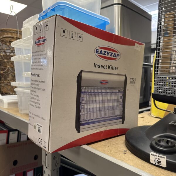 Vintage Eazyzap insect killer for indoor pest control.