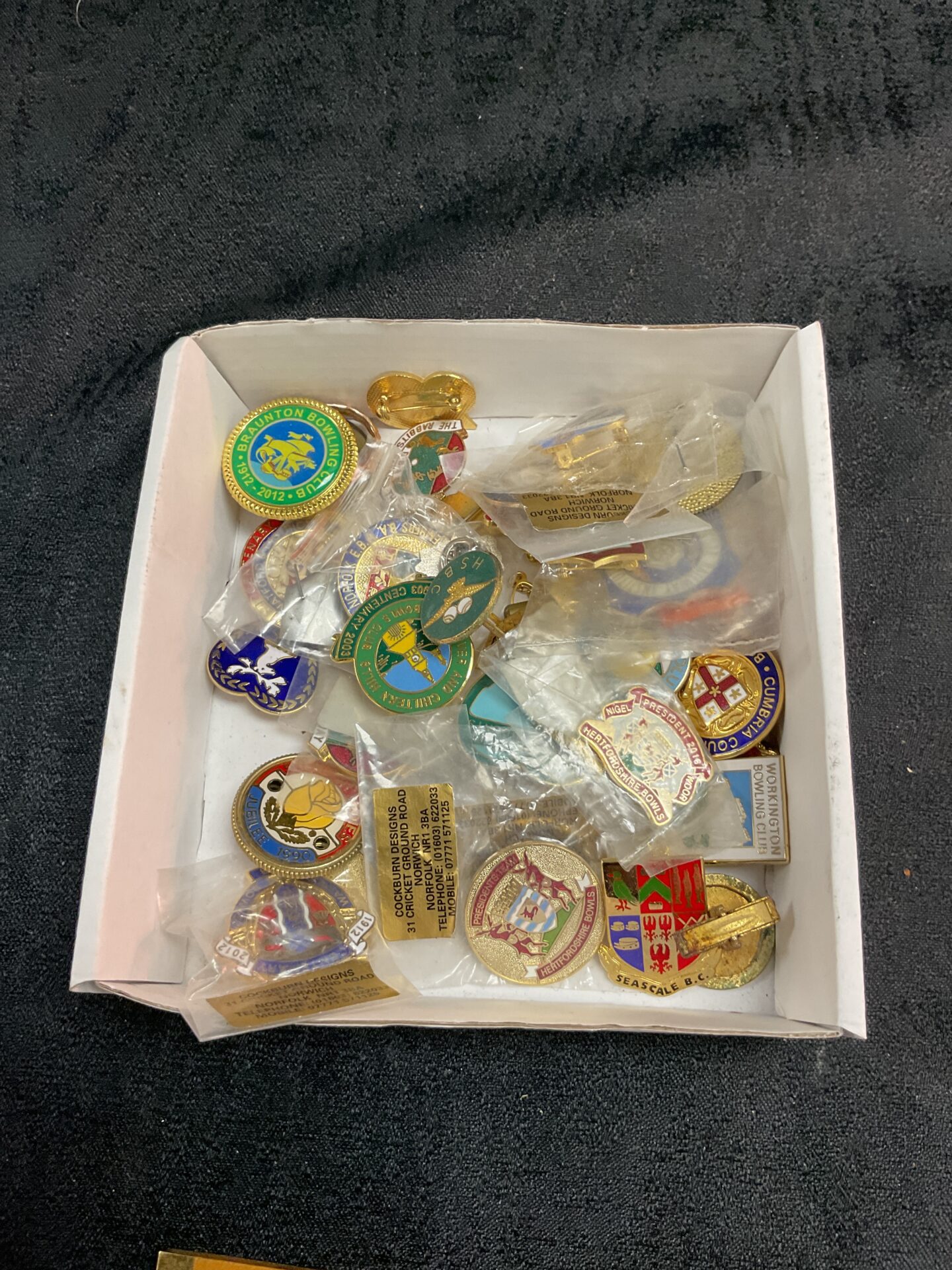 775 Box bowling badges