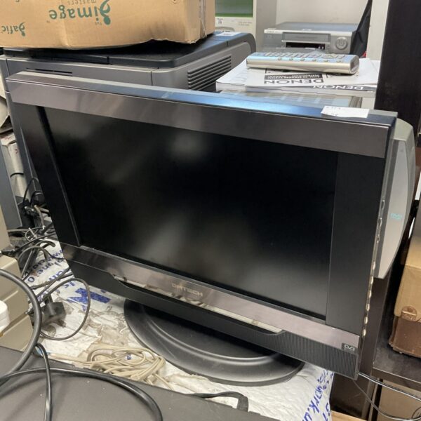 Dmtech 17 inch TV DVD combo unit in used condition.