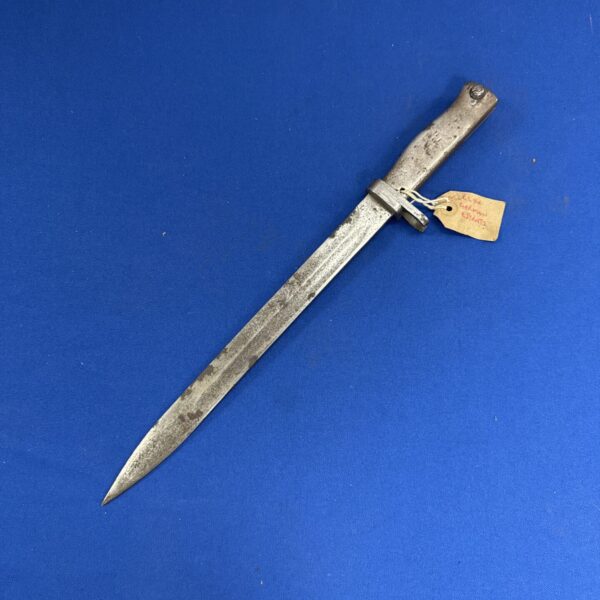 Vintage German K98 bayonet from World War II, military collectible.