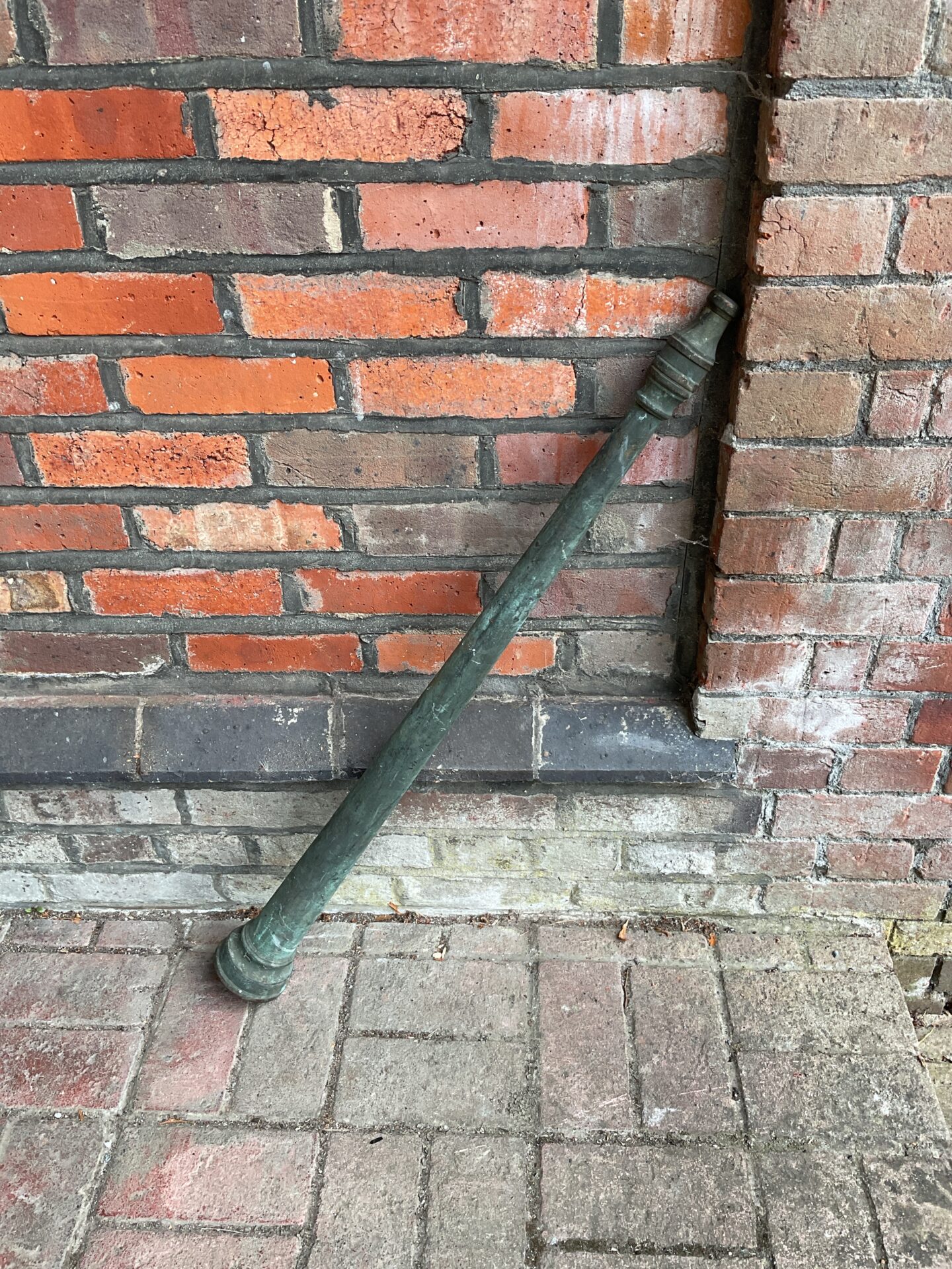 024 Large Victorian firemans hose nozzle